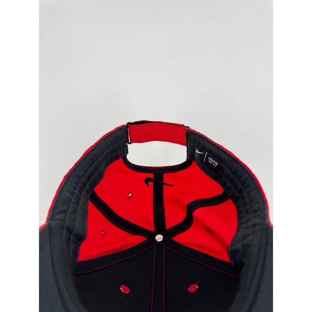 Nike‎ Legacy91 Dri-FIT Adjustable Hat Mens Red Baseball Cap Swoosh Logo